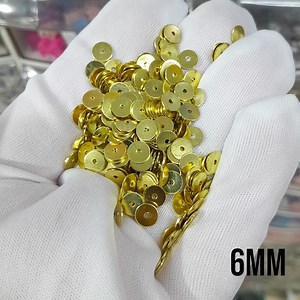 Gold Plated Brass Metal Center Hole Round Disc Flat Sequins (3mm, 4mm, 5mm, 6mm, 7mm, 8mm, 10mm, 12mm) - Etsy