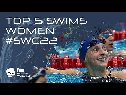Top 5 Swims 🏊‍♀️ | Women | Swimming World Cup 🏆