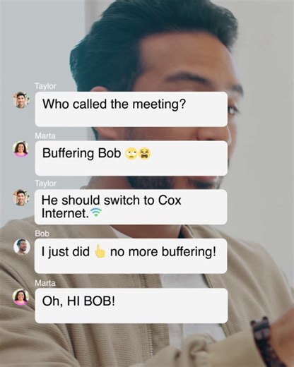 Bob ditched his mobile hotspot for Cox Internet Mobile. No more frozen faces or awkward exits, just a solid signal, and a reputation redeemed. | Cox