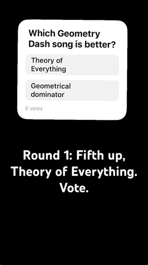 Geometry Dash song competition round 1: songs 5 and 6 #geometrydash #music