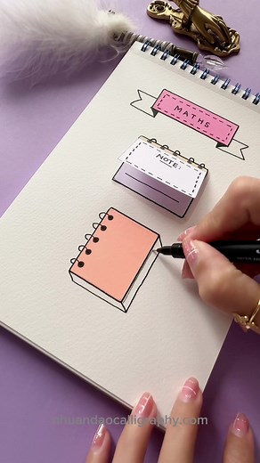 Creative Paper Note Hacks | Brush Lettering & Calligraphy Worksheet