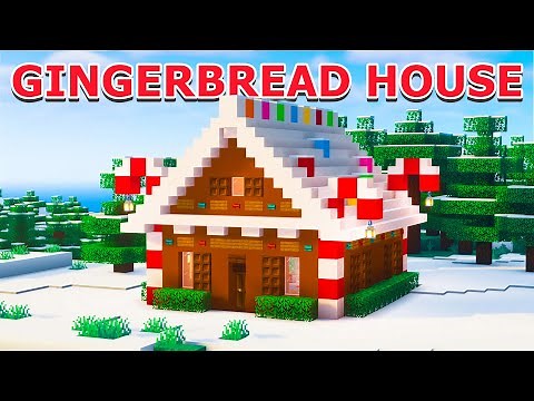 How to Build a Gingerbread House in Minecraft