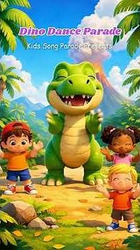 Dino Dance Parade! 🦕🦖 Learn Dinosaur Names Song for Kids