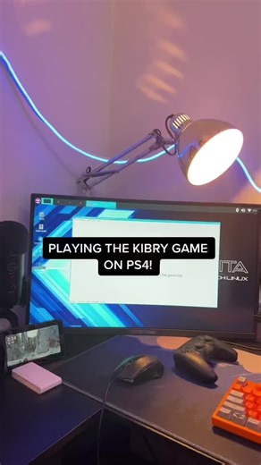 Playing Nintendo Switch Games on PS4 with Linux | Kirby Game Fail