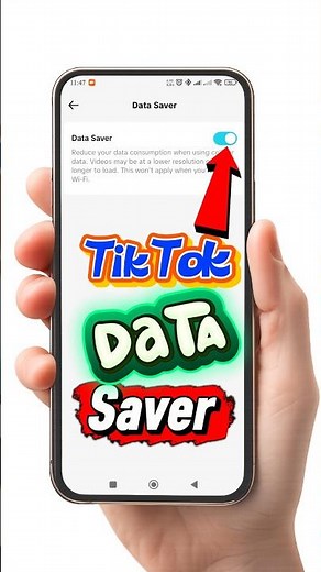 How to Save Data on TikTok | Reduce Data Usage Instantly #shorts