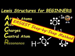 How to Draw Lewis Structures for Beginners ALWAYS Works