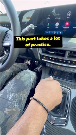 Here’s how to drive a manual in under 60 seconds. 🙂