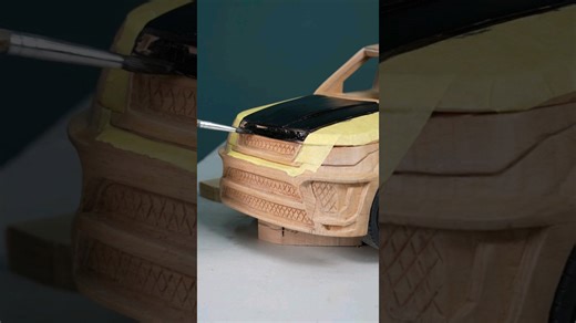 I built a wooden Range Rover! 🚙✨