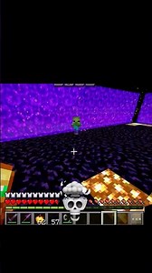 Minecraft nether portal safe base moment🔥😈😎 #minecraft #trending #shorts