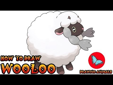 How To Draw Wooloo Pokemon | Drawing Animals
