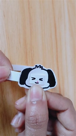 Diy Sanrio Ring | #diy #papercraft #shorts #craft #youtubeshorts #kawaii #pochacco