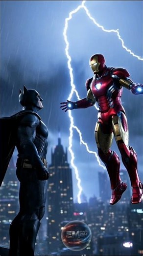 Iron Man vs Batman… Tech vs Tactics who really Wins? 🤖🦇