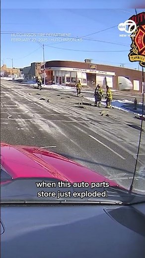 Gas leak leads to explosion at store in Kansas