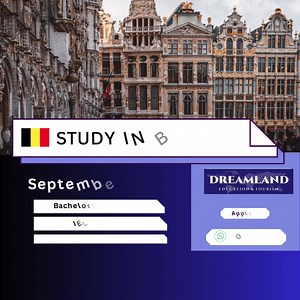 ☑ Now is the time to fulfill your dreams. 🎓Start your higher study in Europe. 👉Application Ongoing for September 2024 Intake. Apply in 🇩🇰Denmark 🇳🇱Netherlands 🇪🇪Estonia 🇧🇪Belgium ✅ Our services 1. Free Career counseling. 2. Expert’s Guidance for Obtaining Scholarships. 3. Free Assessment and University Selection Support. 4. Help With Documentation. 5. Application Submission. 6. Visa Application Guideline. 7. Interview preparation ℹ For more information please contact with us #Dreamland