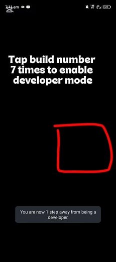 👉 How to Enable Developer Mode on Android 😳🔥