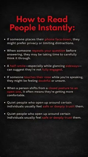 How to Read People Instantly | 6 Psychology Tricks to Understand Anyone