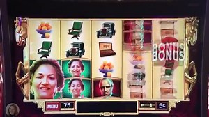 $3.75/Spin on The Godfather Slot Machine!!! GREAT Random Features!
