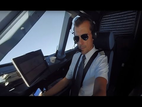 Cockpit-Flug in 360°: Von Düsseldorf nach Lissabon