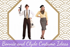 Bonnie and Clyde Costume Ideas & Outfits • Gatsby Flapper Girl