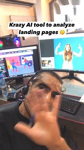 Comment “100” to get my top 100 AI tools - FREE landing page analyzer for you. #ai #tech #websites #landingpages | i Social You