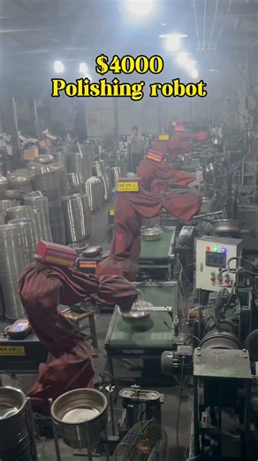 The 6-axis robot costs only $4,000.#industrial #welding #robot #spraying #stamping