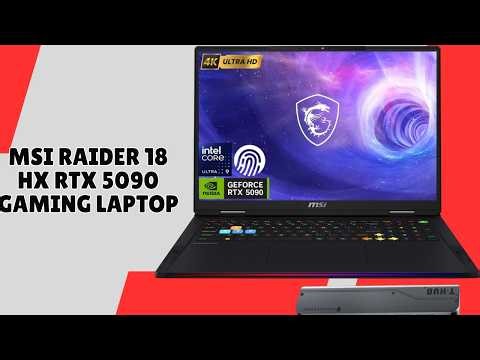 Streamline Content Creation Easily – MSI Raider 18 HX RTX 5090 Gaming Laptop – REVIEW