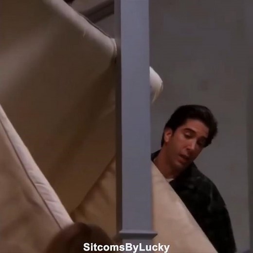 PIVOT! Ross, Chandler & Rachel Struggle with the Couch | Friends Classic