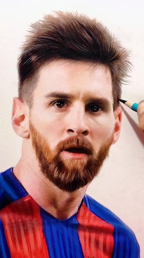Drawing Lionel Messi: Realistic Colored Pencil Art Tutorial
