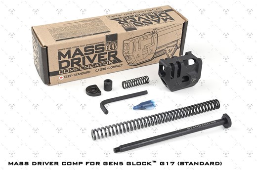 STRIKE INDUSTRIES Glock 17 GEN5 Mass Driver Comp SI-G5-MDCOMP-S