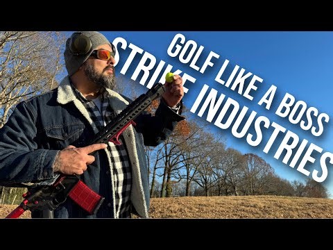Launching Golf Balls with an AR-15!