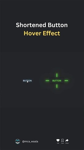 PURE CSS Neon Glow Hover Effect! #buttonhover #css #webdesign