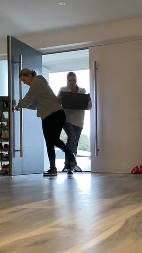 super sticky floor prank 😂 | Kristenhanby family