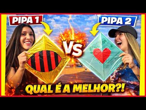 Whoever makes the best kite wins! - I challenged my sister and she surprised me!