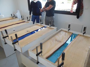 Kit "Artisan" Rivertable (Coffrage   Résine Colorée) : Pour les Futurs Professionnels !