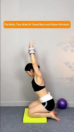 4 Effective Home Workout Moves to Lose Belly Fat, Slim Your Waist and Sculpt Your Back & Glutes