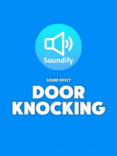 Door Knocking Sound Effect for Creative Projects