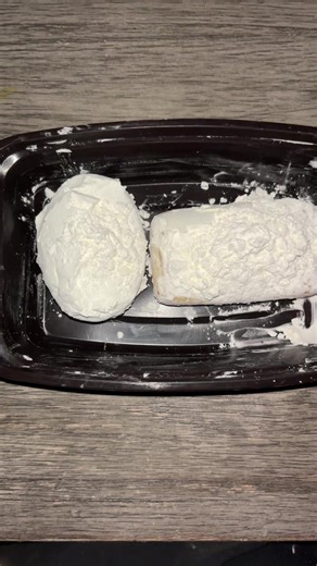 Just got this starch 2 days ago and it gone😬😬. Whichbone was your favorite?#asmr #squeaky #fyp #yummy