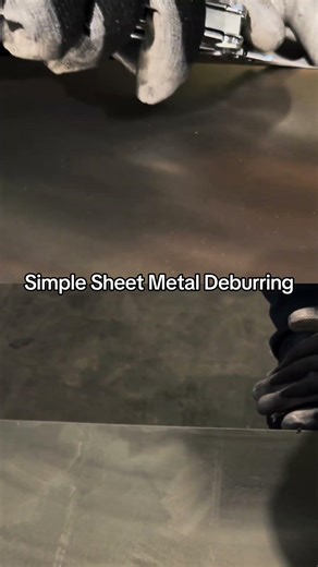 Hand File vs Deburring Pen | How to Deburr Sheet Metal