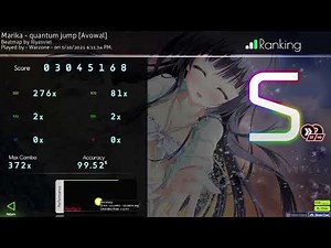 (osu!) Marika - quantum jump [Avowal] +HDDT FC 286pp