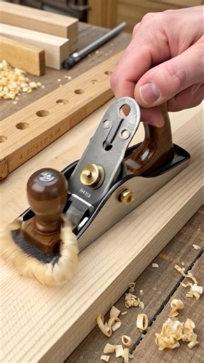 Precision Smoothing Bench Hand Plane – Adjustable Universal Woodworking Tool 🛠️ | Ming Tools