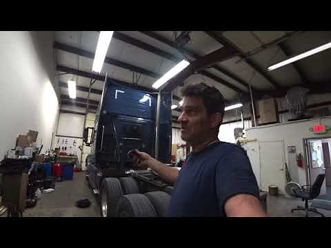 Truck Repair, installing Led backup lights on truck 801 2021/72