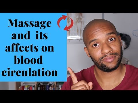 Effects of massage therapy on blood circulation