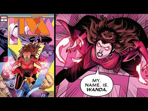 What do the TVA comics tell us about the MCU SCARLET WITCH