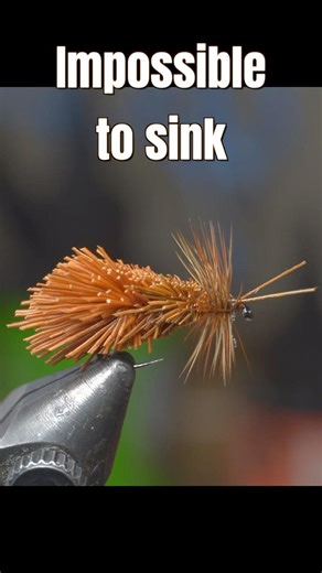 The Dry Fly That REFUSES to Sink (Goddard Caddis)