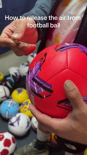 How to Release Air from Football Ball
