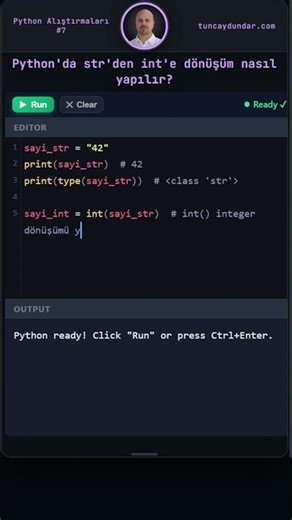 How to Convert from str to int in Python? int() | Python Exercises #7