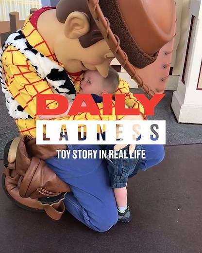 When you've seen Toy Story so many times it becomes real life 😃🍿 | LADbible