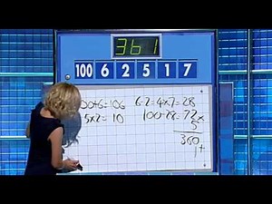Countdown Blooper - Numbers Board Collapses