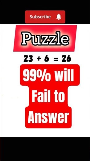 Maths Puzzle | Maths logic | #maths #puzzle #iqtest #shorts #youtubeshorts #mathstricks #mathematics