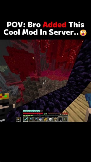 Bro Added A New Mod In SMP #minecraft #dream